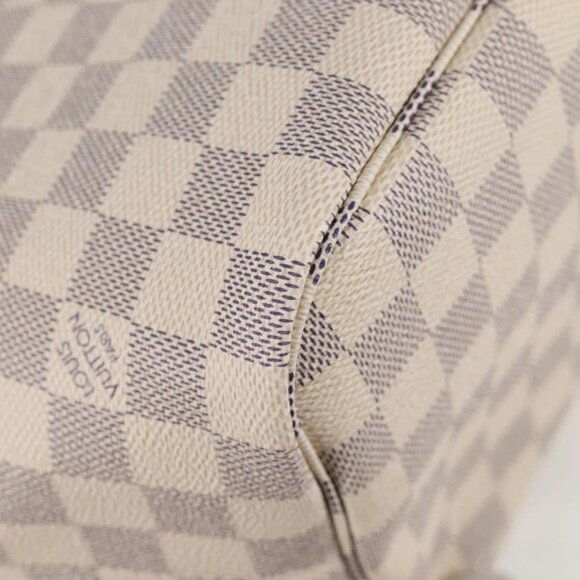 LOUIS VUITTON Damier Azur Neverfull MM Tote Bag N41605 LV Auth ac3855V - Picture 5 of 16